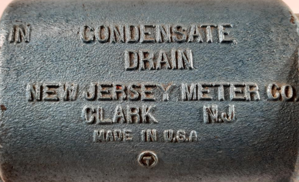 New Jersey Meter Co. Condensate Drain 