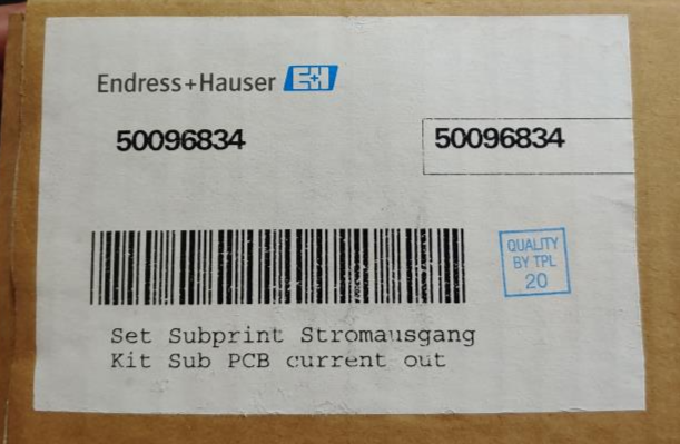 Endress Hauser Kit Sub PCB Relay out 50096834