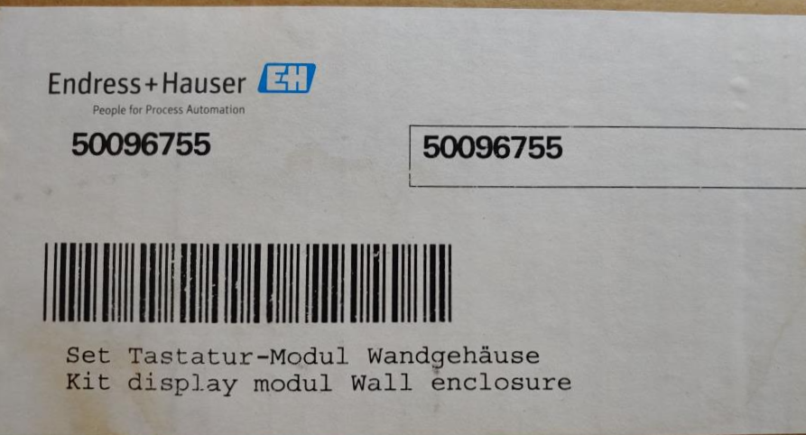 Endress Hauser Kit Display Modul Wall Enclosure 50096755