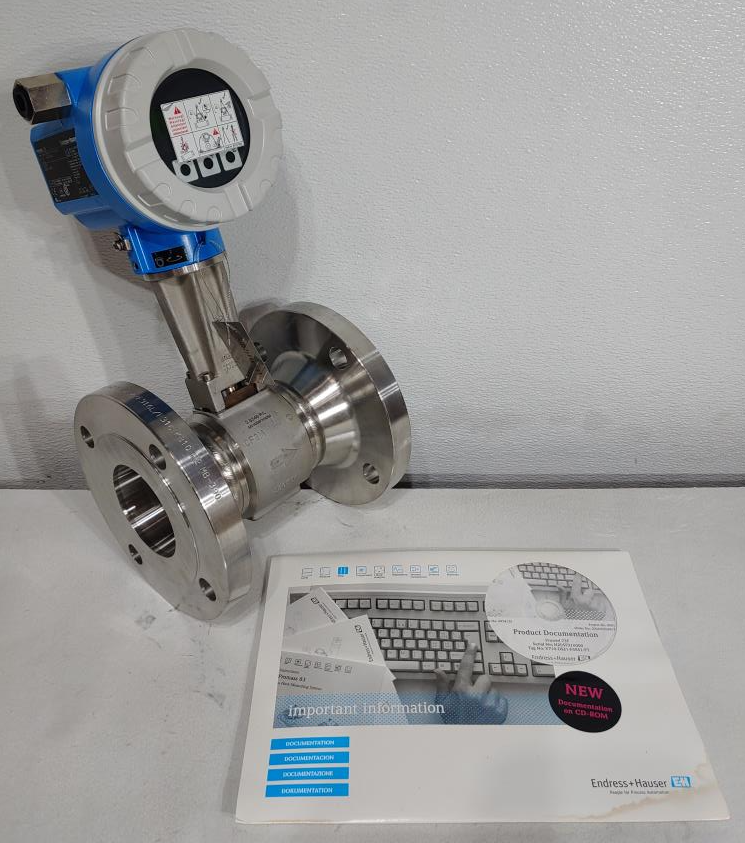 Endress Hauser Prowirl F 3" 300# Stainless Flow Meter 73F80-SK4AA1NAB4AW