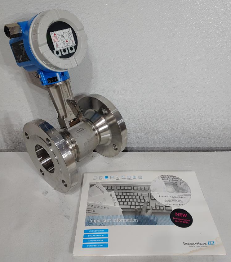 Endress Hauser Prowirl F 3" 300 Stainless Flow Meter 73F80SK4AA1NAB4AW