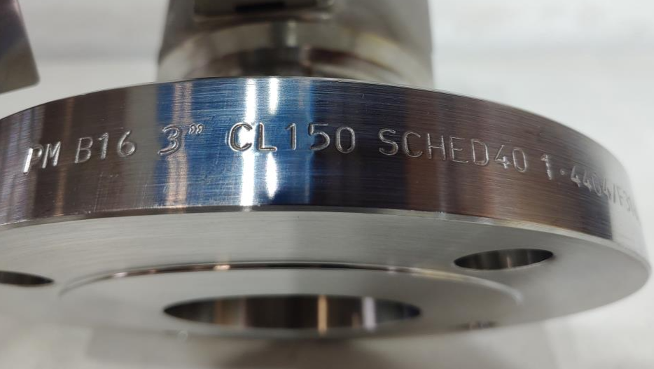 Endress Hauser Prowirl F 3" 300# Stainless Flow Meter 73F80-SK4AA1NAB4AW