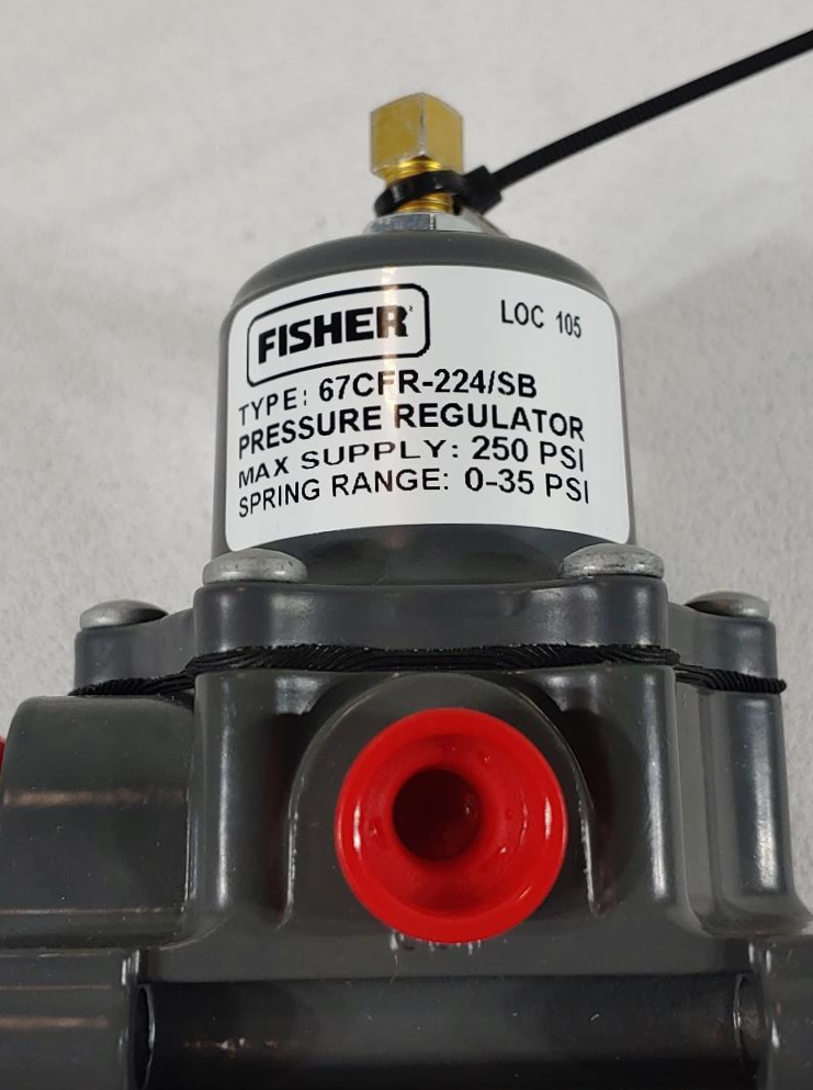 Fisher 67CF Series Filter Pressure Regulator Type 67CFR-224/SB