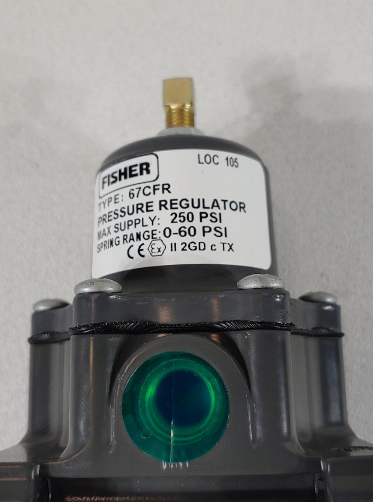 Fisher 67CF Series Filter Pressure Regulator Type 67CFR