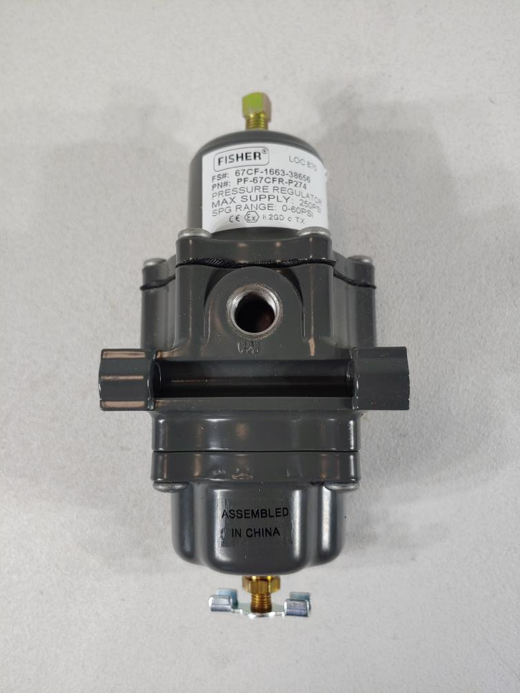 Fisher 67CF Series Filter Pressure Regulator Type PF67CFRP274