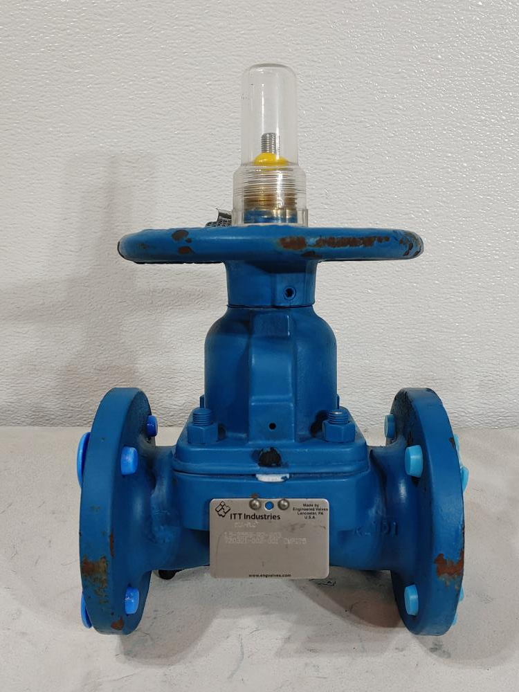 ITT Dia-Flo 1.5" Lined Cast Iron Diaphragm Valve, 175 CWP, 1.5-2559-R2-903