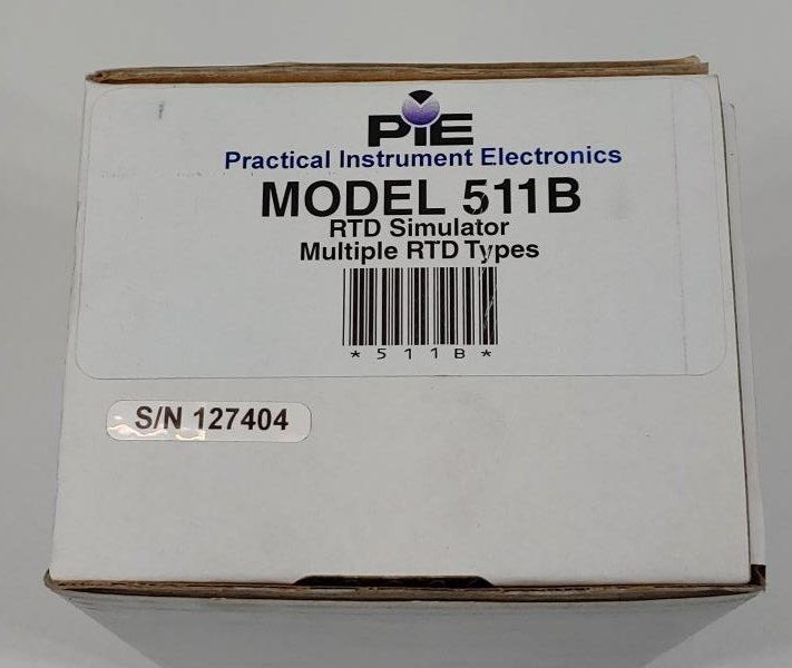 Practical Instrument Electronics PIECAL 511B Ten Type RTD Simulator 