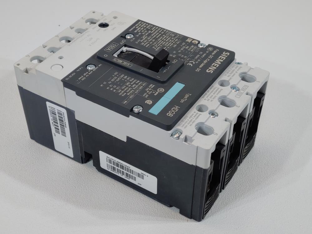 Siemens VL Circuit Breaker 150A / 3-P / Thermal Magnetic Cat.# HDK3B150L