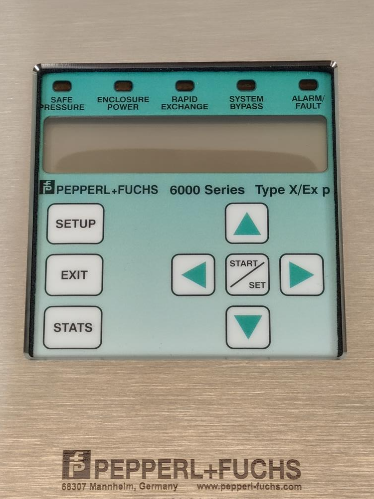 Pepperl & Fuchs 6000 Series Purge / Pressurization System Model 6000 Type X 