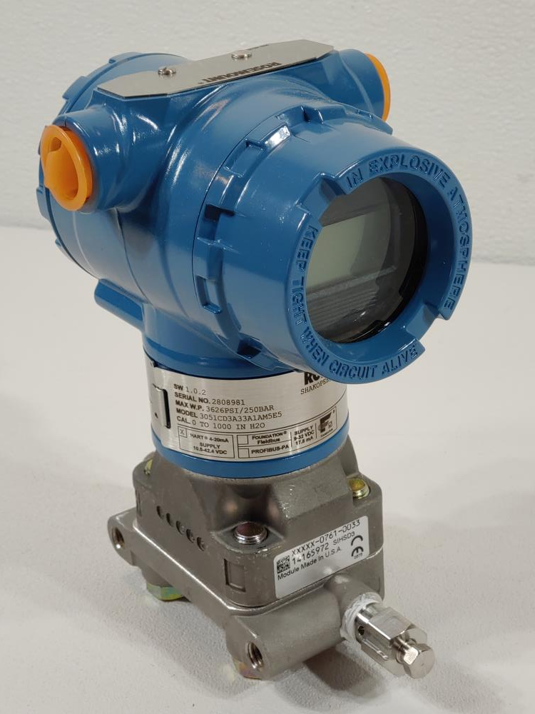 Rosemount Pressure Transmitter Model 3051CD3A33A1AM5E5