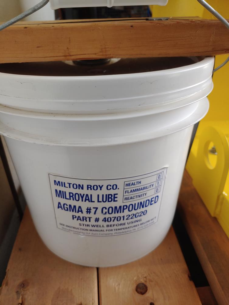 Milton Roy Metering Pump Model MBH8GCBPNST11