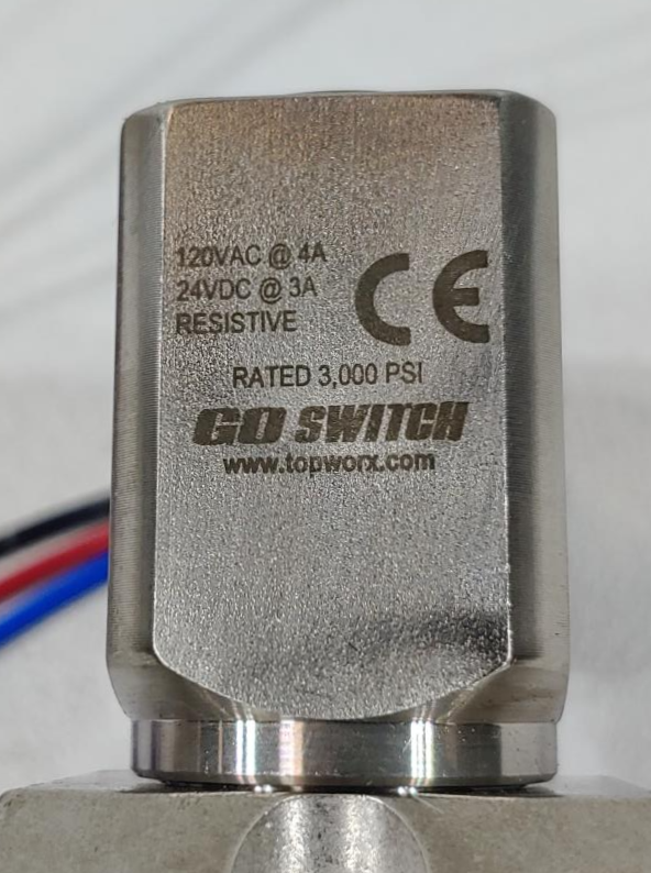 Topworx Go-Switch Stroke-To-Go 2.062" Proximity Switch Model 7E-43752-F44199
