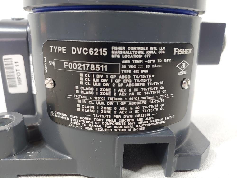 Fisher DVC6200 Valve Controller Feedback Unit Type DVC6215