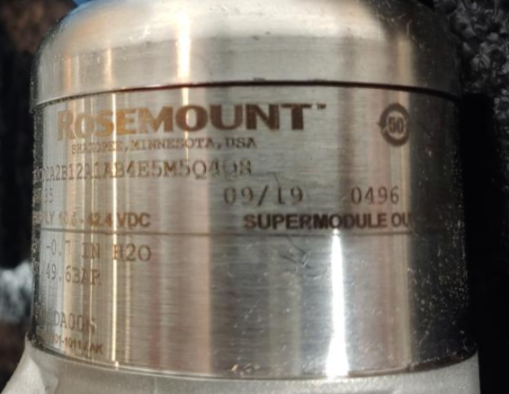 Rosemount 3051 1-1/2" 300# 316SS Diagrams Model 3051S2CD2A2B12A1AB4E5M5Q4Q8