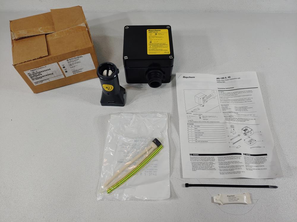 Raychem Tyco Power Connection Kit W/ Junction Box Catalog# JBS-100-A