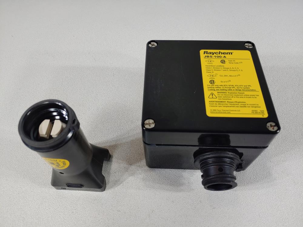 Raychem Tyco Power Connection Kit W/ Junction Box Catalog# JBS-100-A