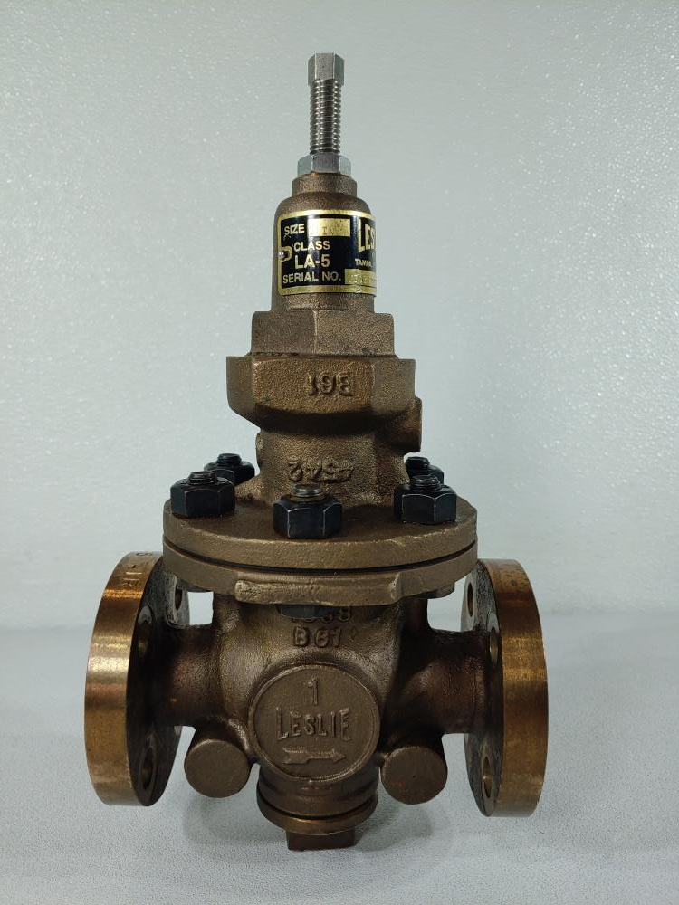 Leslie 1" L Series Internal Pilot/Piston Operated Reducing Valve Air/Gas LA-5