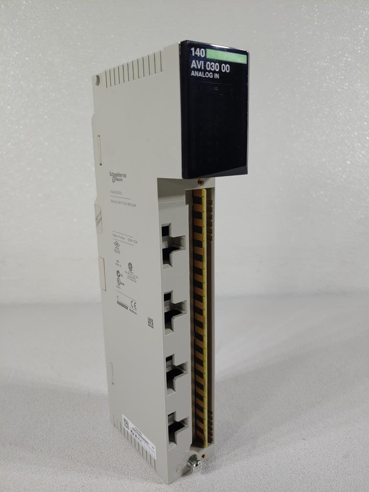 Schneider Modicon Analog Input 8CH Bipolar Module 140AVI03000