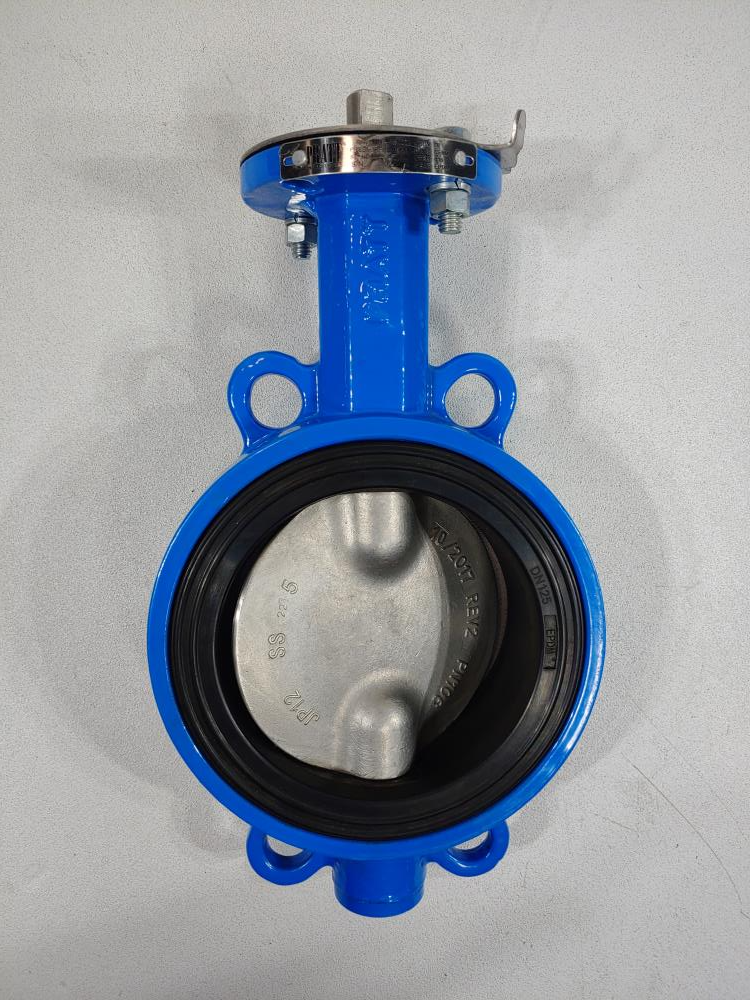 Pratt 6" 230# DI Wafer Butterfly Valve, CF8M Disc, BF-8688