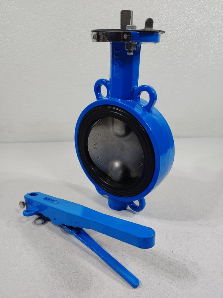 Pratt 6" 230# DI Wafer Butterfly Valve, CF8M Disc, BF-8688