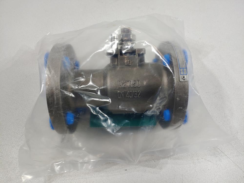 Jamesbury 1-1/2" 150# Monel M35 Chlorine Ball Valve 1-1/2" 7150317100TZ4AF