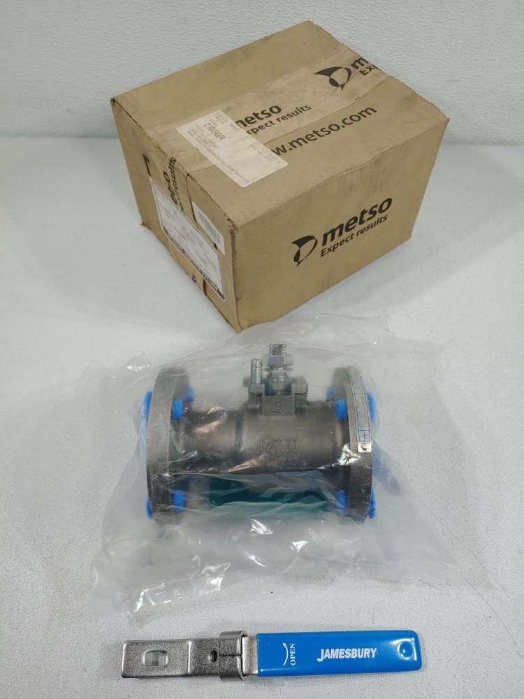 Jamesbury 1-1/2" 150# Monel M35 Chlorine Ball Valve 1-1/2" 7150317100TZ4AF