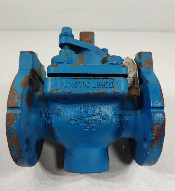 ITT Industries Cam-Line 1-1/2" 150# Polypropylene Lined Ball Valve 1.5-1058