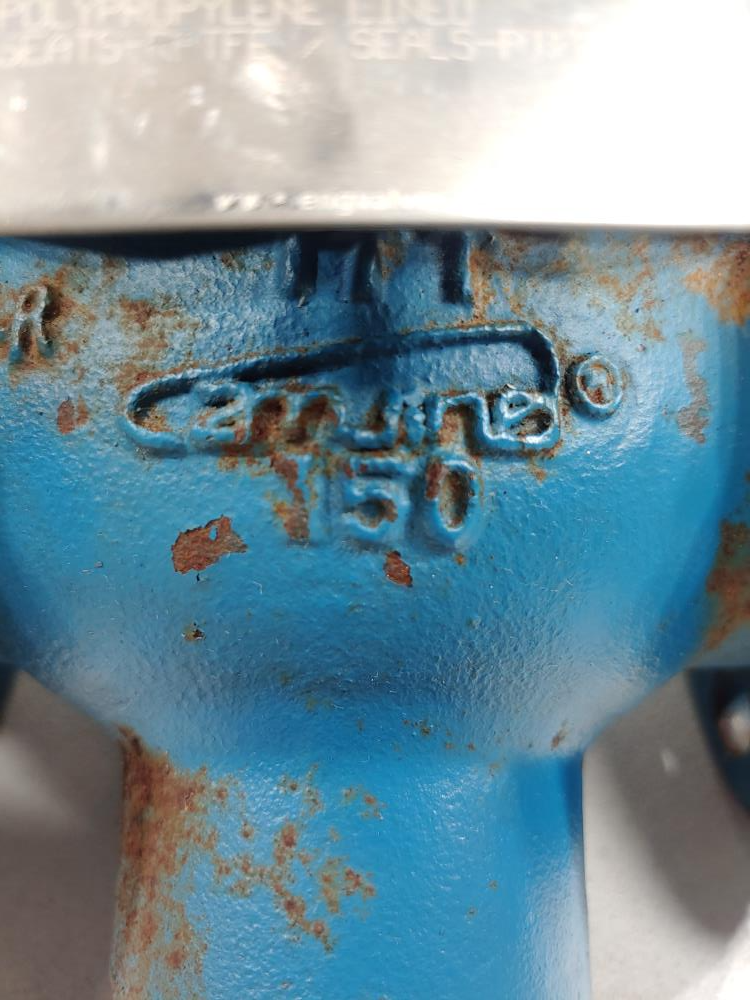 ITT Industries Cam-Line 1-1/2" 150# Polypropylene Lined Ball Valve 1.5-1058