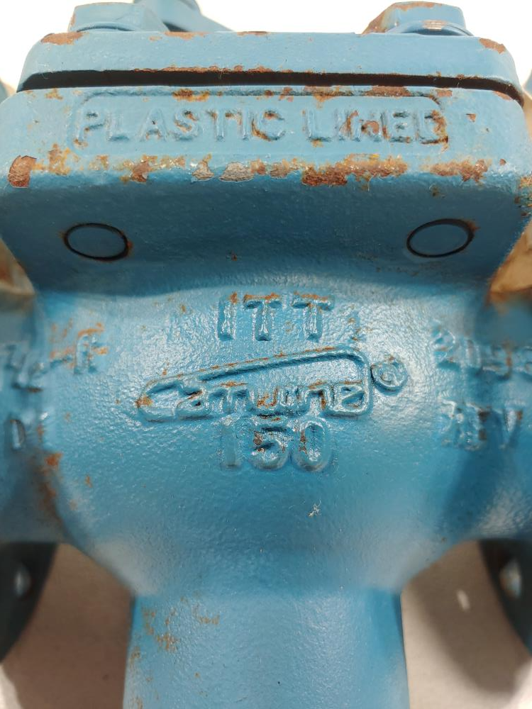 ITT Industries Cam-Line 1-1/2" 150# Polypropylene Lined Ball Valve 1.5-1058