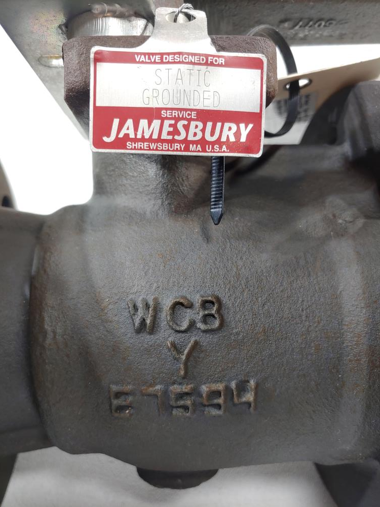 Jamesbury 3" 150# RF RP WCB Chlorine Ball Valve 3" 7150312271XTZ1FB 