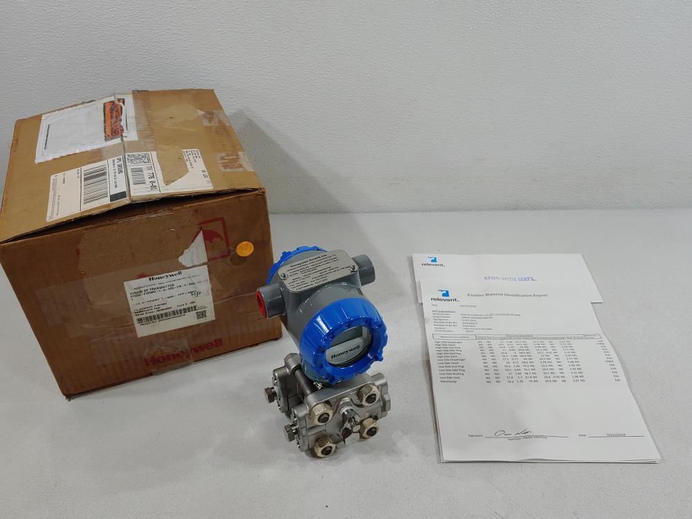 Honeywell STD700 SmartLine Differential Pressure Transmitter STD720-E1AN6AS