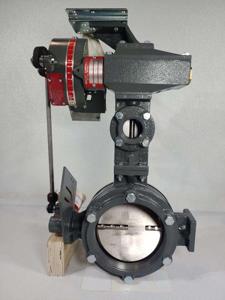 Honeywell Maxon 960717 Duplex Micro-Ratio Control Butterfly Valve M-6/1.5-M