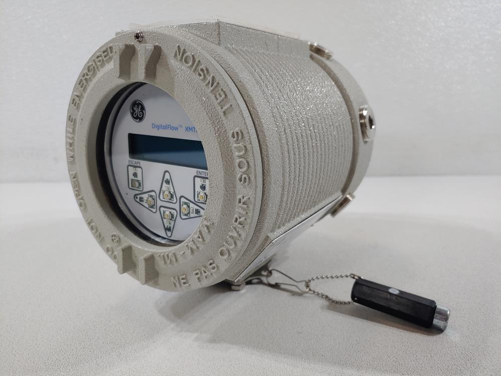 GE DigitalFlow XMT868i Panametrics Ultrasonic Liquid Flow Transmitter 