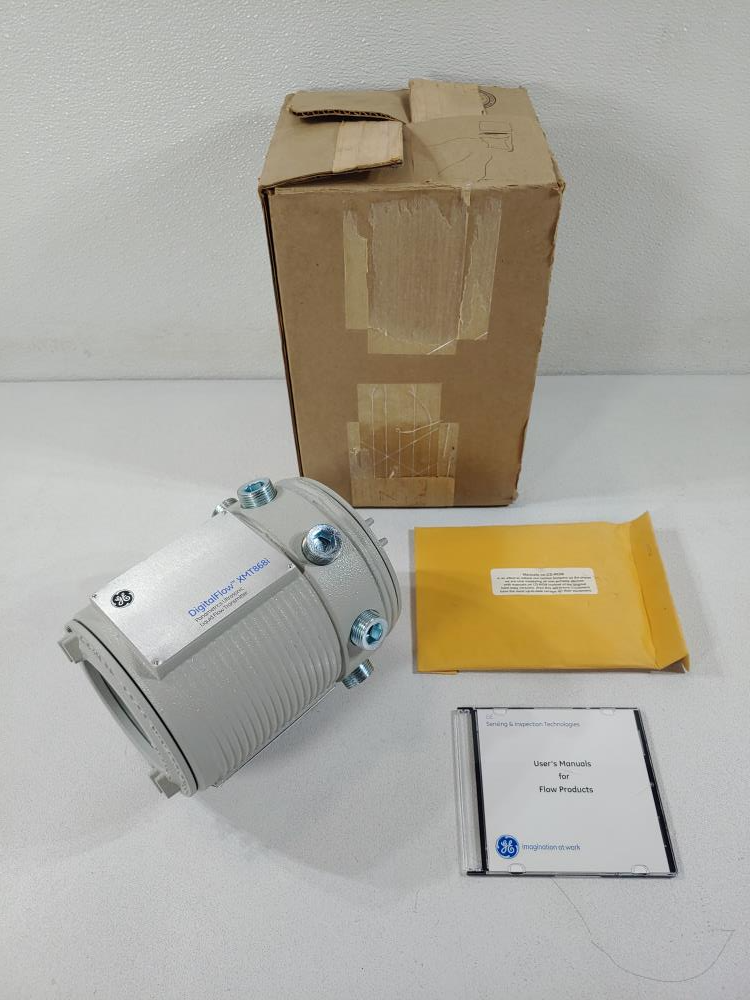 GE DigitalFlow XMT868i Panametrics Ultrasonic Liquid Flow Transmitter 