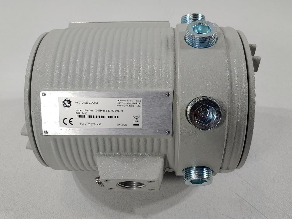 GE DigitalFlow XMT868i Panametrics Ultrasonic Liquid Flow Transmitter 