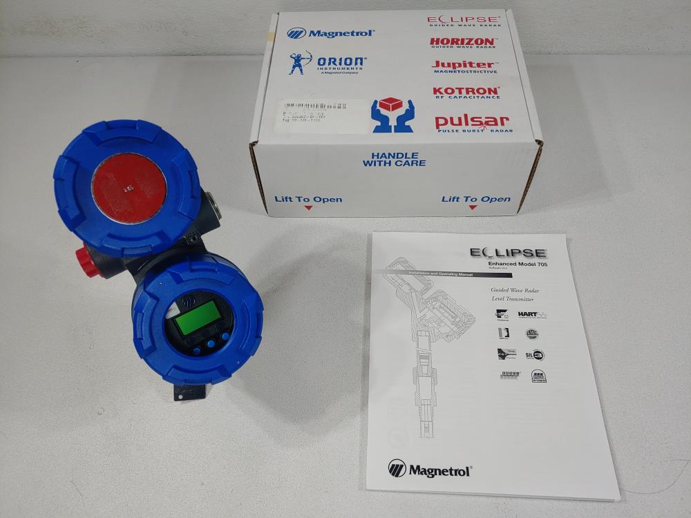 Magnetrol Eclipse Enhanced Guided Wave Radar Level Transmitter 705-510A-310