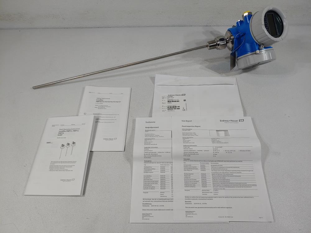 Endress Hauser Levelflex FMP51-3X2F8/0 Guided Wave Radar Level Transmitter