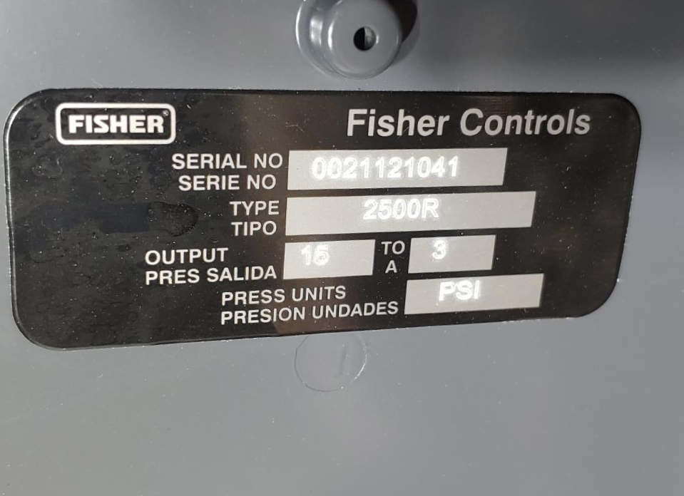 Fisher Controls 249 Displacer with 2500R Pneumatic Level Controller