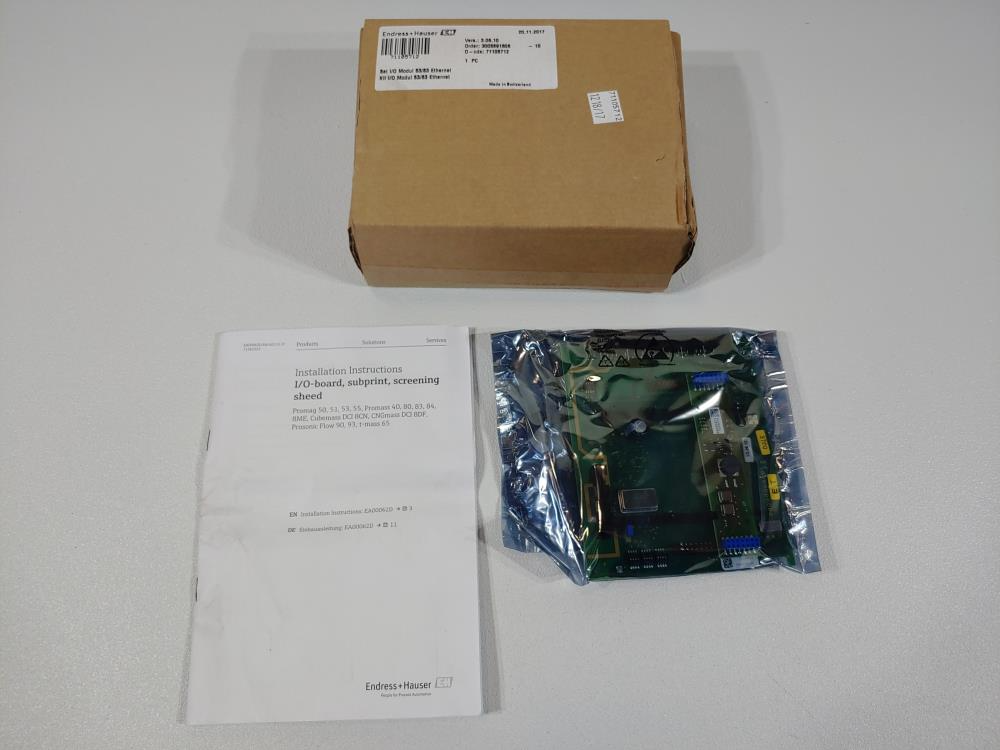 Endress Hauser I/O Modul 53/83 Ethernet Board 71105712