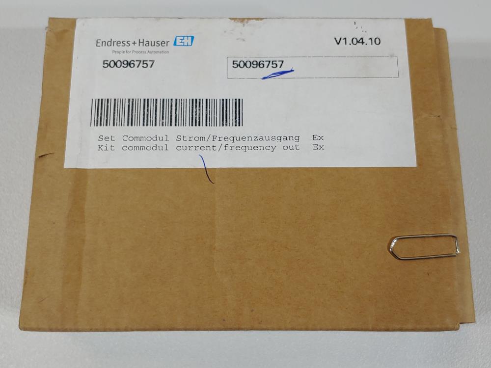 Endress Hauser Kit Commodul Current -Frequency Out Ex 50096757