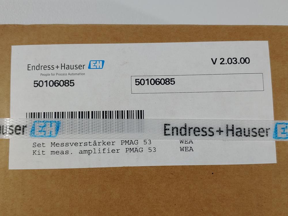Endress Hauser Promag Kit Meas. Amplifier PMAG 53 WEA Part# 50106085