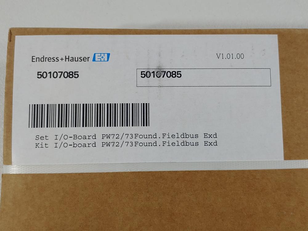 Endress Hauser Kit I/O Board PW72/73 Found. Fieldbus Exd. 50107085