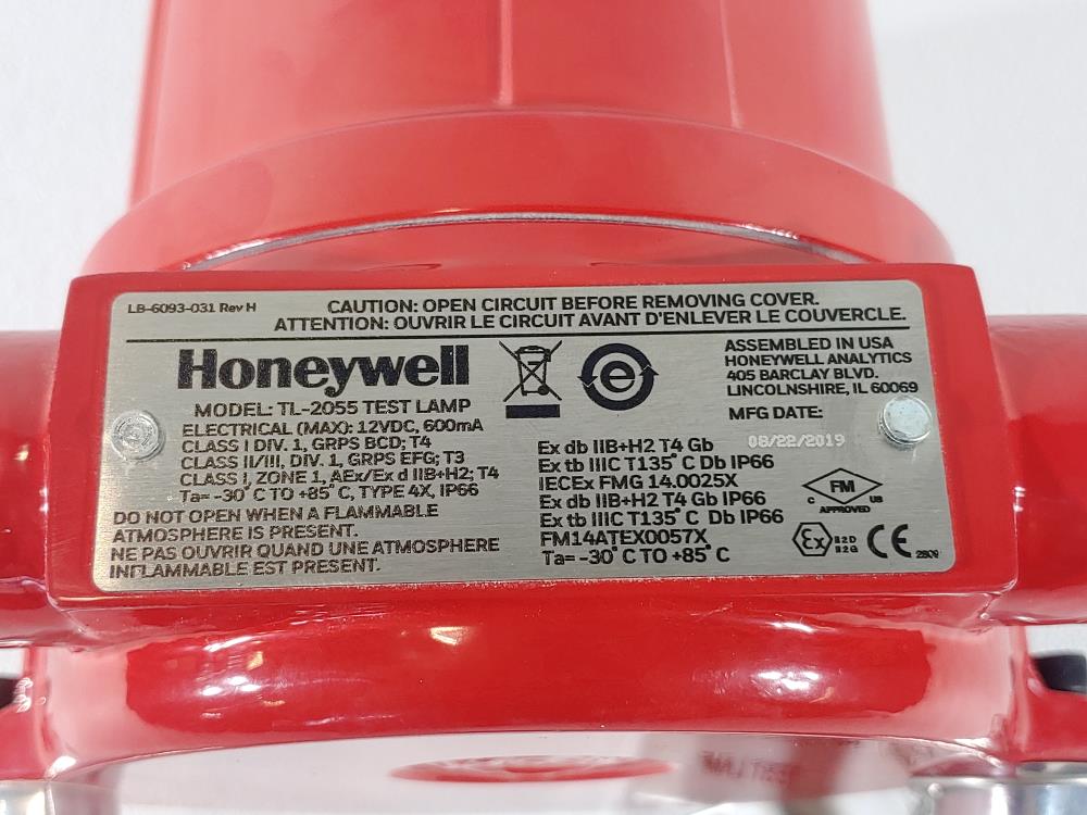Honeywell Flame Simulator Test Lamp TL-2055