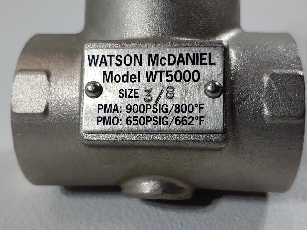 Watson McDaniel 3/8" NPT WT5000 Temp Control Trap WT5000-11-N