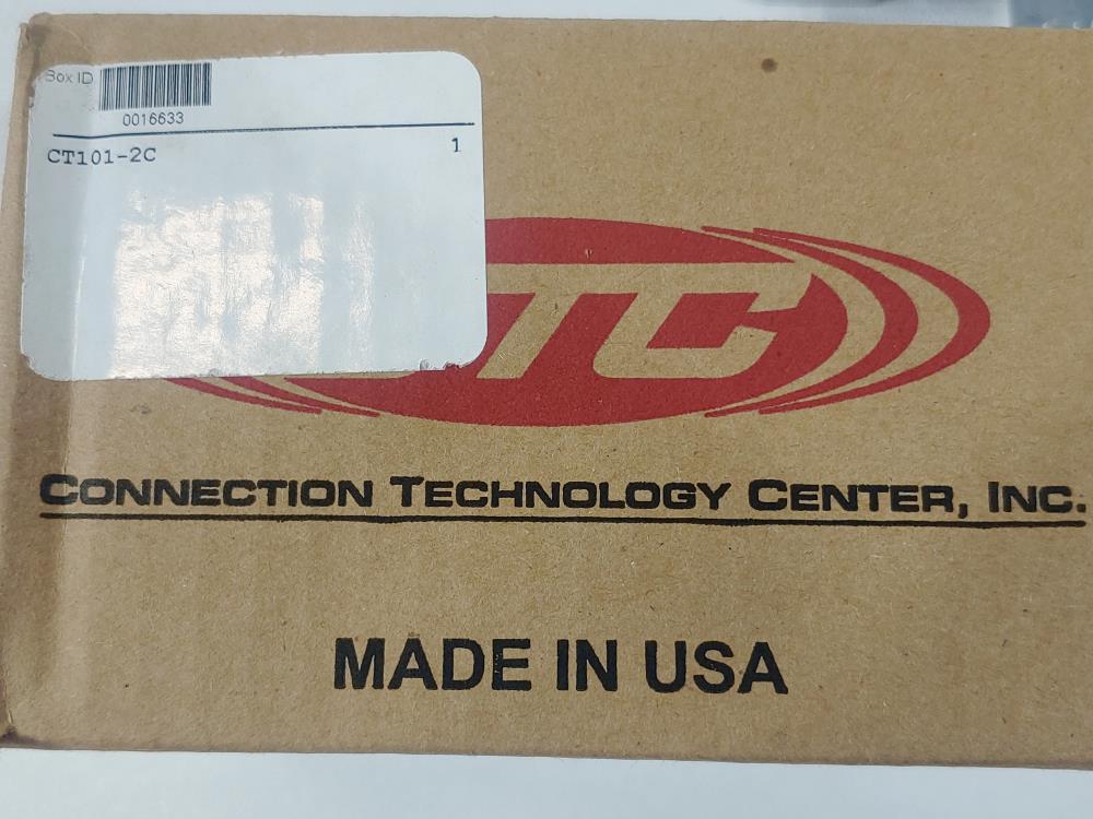 CTC Connection Technology Center 2-Channel Cable Termination Box CT101-2C