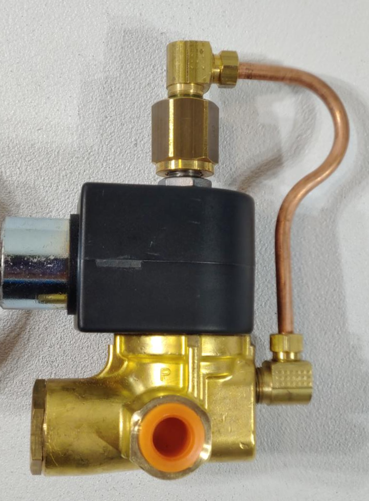 Gardner Denver 1/4" NPT Brass Solenoid Blow Down Valve 91B702