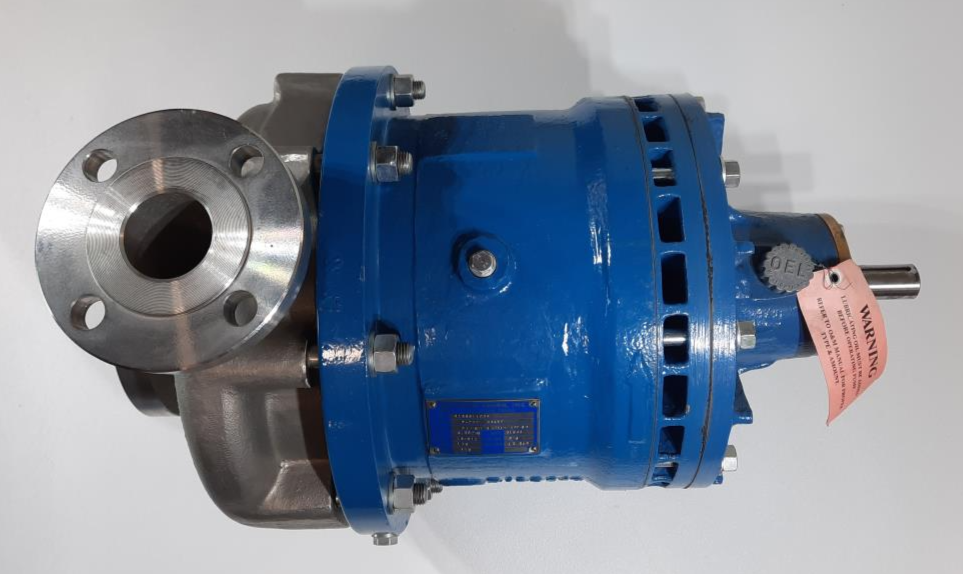 Klaus Union 3"X2"X10" 150# Flanged 316SS Magnetic Drive Pump SLMAVO 3X2X10 16F06