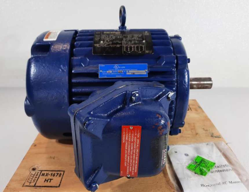 Marathon Electric 2HP/5 HP 1765/1470 RPM 182T Frame 230/460 Volt Explosion Proof