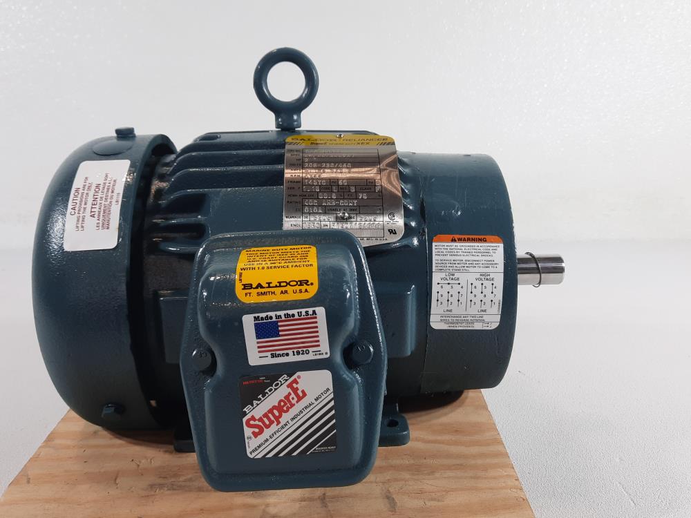 Baldor 2HP  1755 RPM 145TC Electric Motor