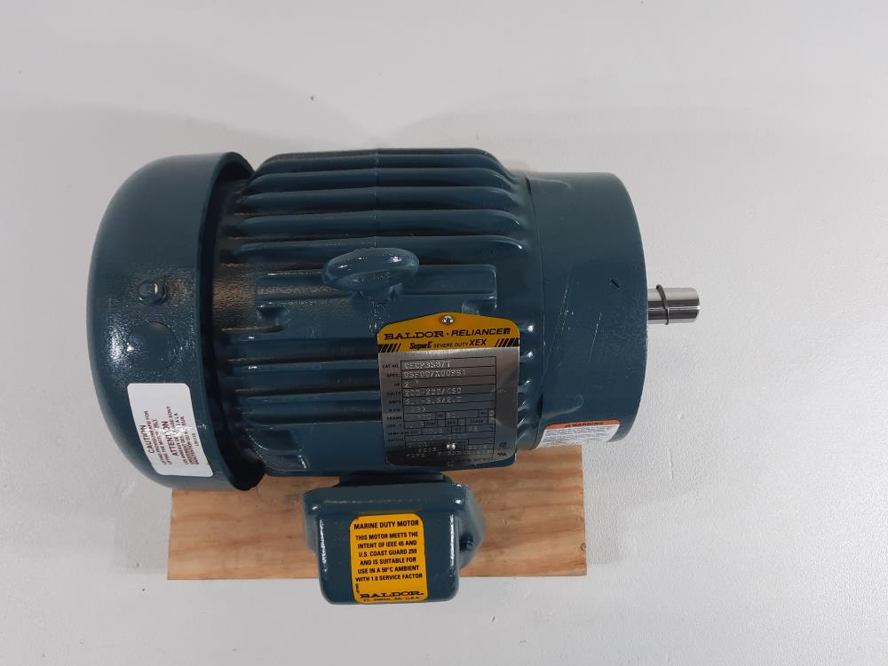 Baldor 2HP  1755 RPM 145TC Electric Motor